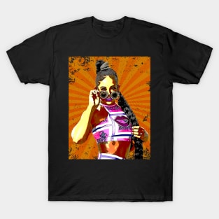 Bianca // Retro Comics Style T-Shirt